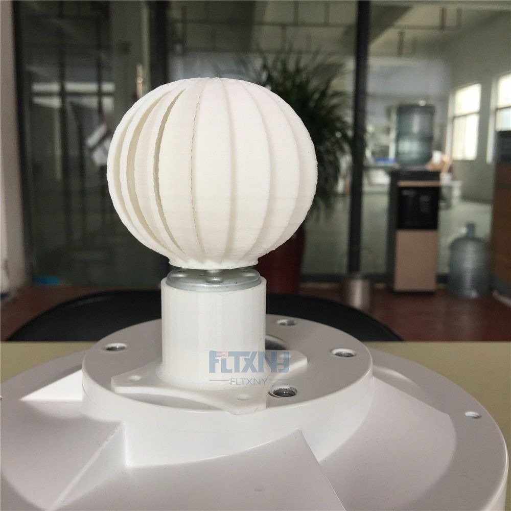3D Printing Vertical Axis Wind Turbine Windmill Model Lighting Effects DIY