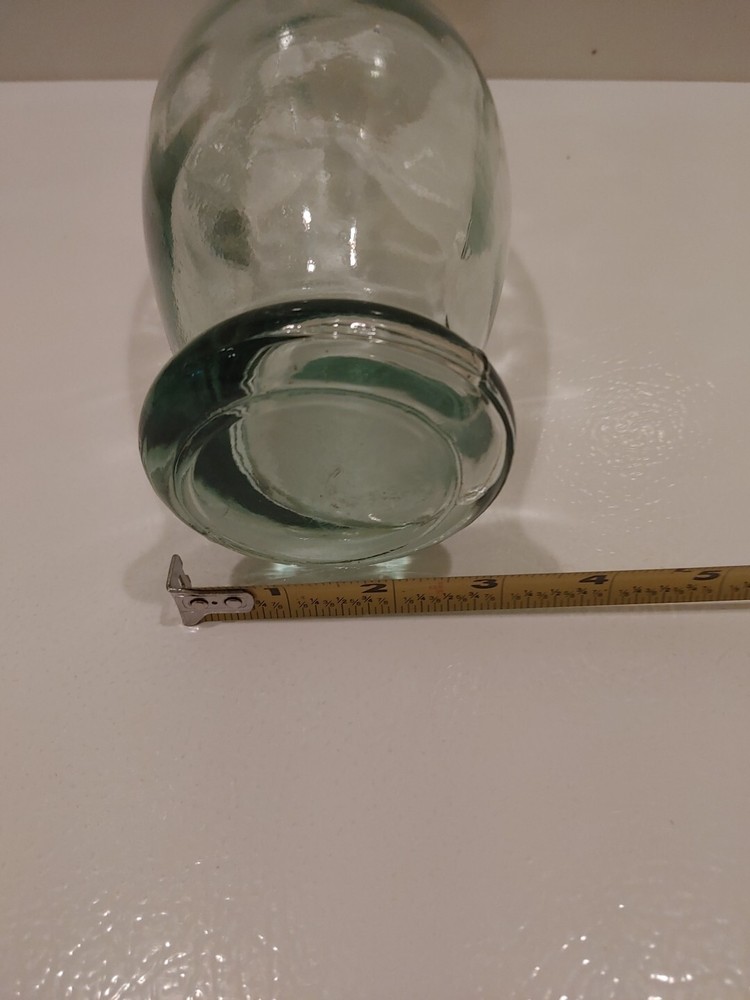 Green Glass Heavy Duty 11" Pitcher