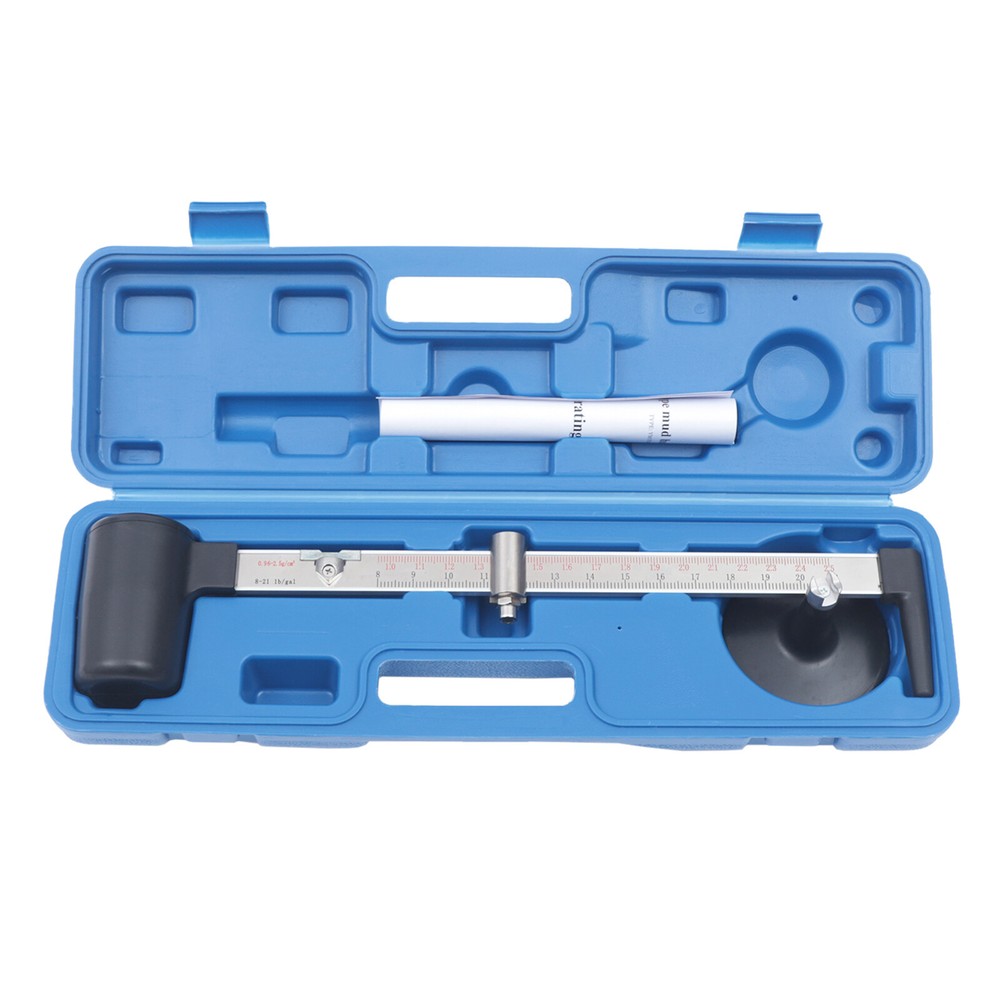 Mud Hydrometer Mud Scale Liquid Densimeter Hydrometer Mud Gravity Balance 0.01 G