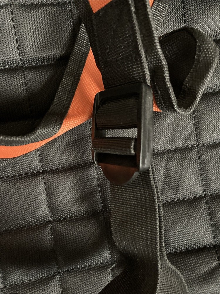 15” Backpack Red Canvas Cartoon 12” Laptop Compartment Adjustable Straps Handle