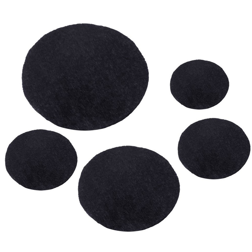 Black Self Adhesive Back Felt Sheets Fabric Sticky Back 6013
