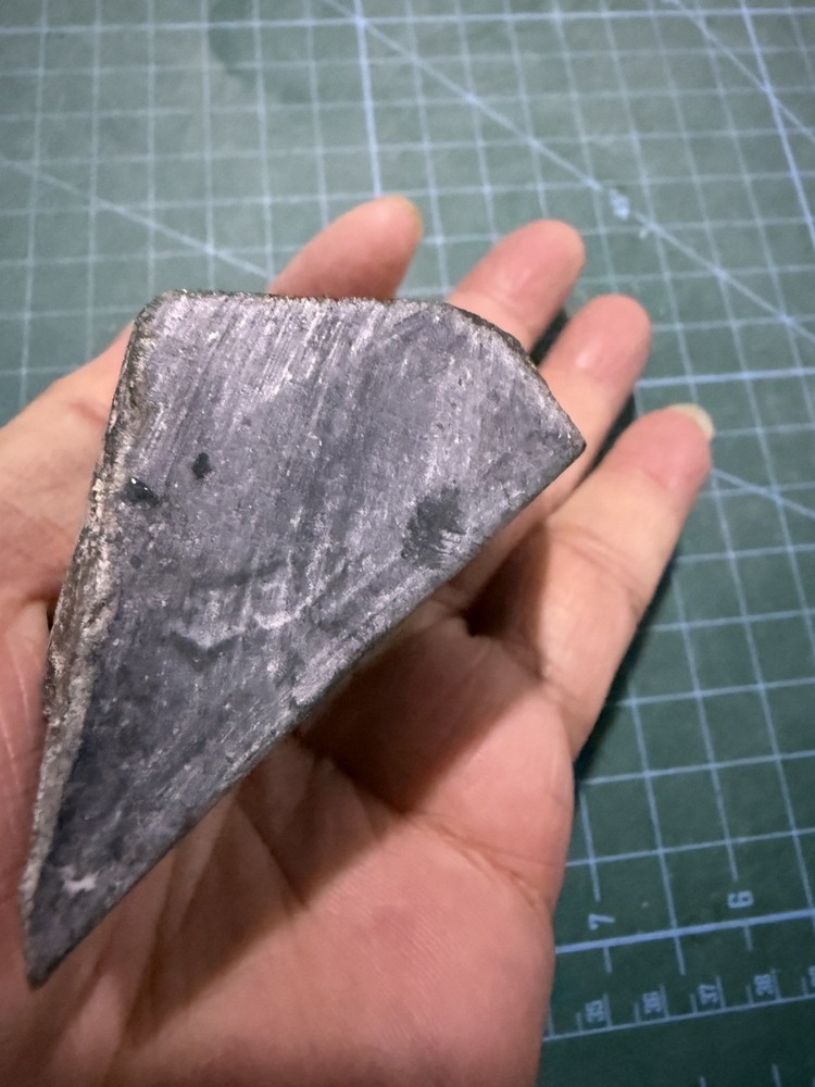 360g Burmese jadeite slab莫西沙冰种明料
