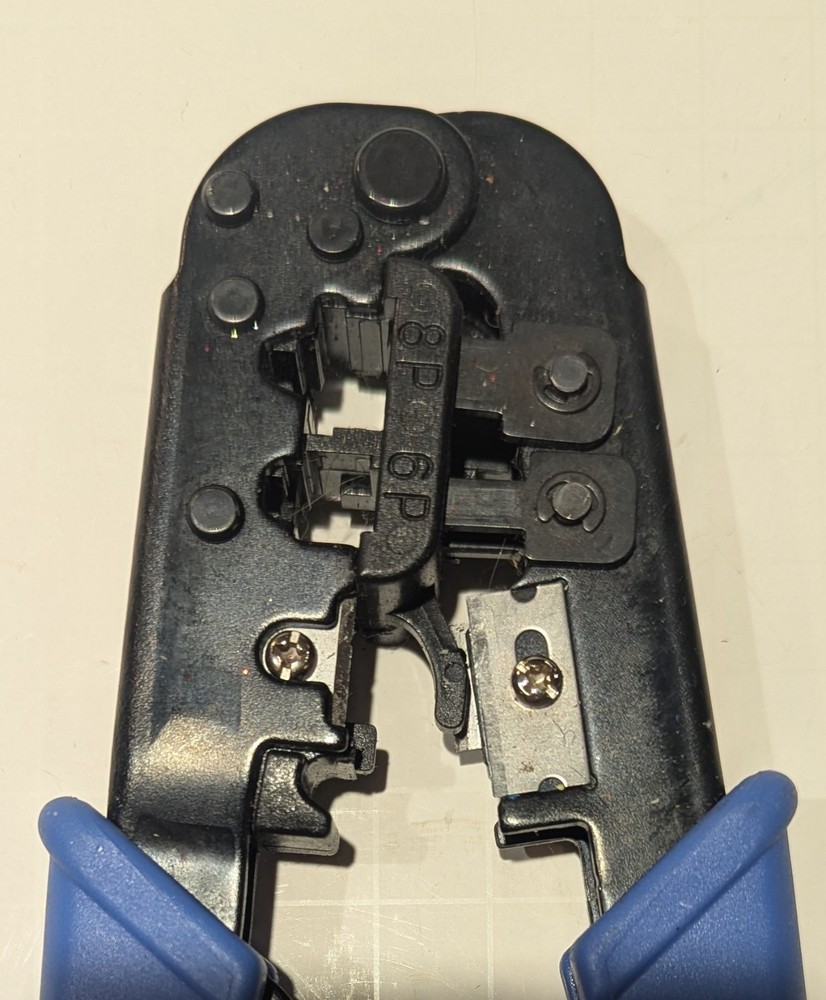 Professional Crimp Tool TC-CT68 With Cutter/ Stripper, by TRENDNET