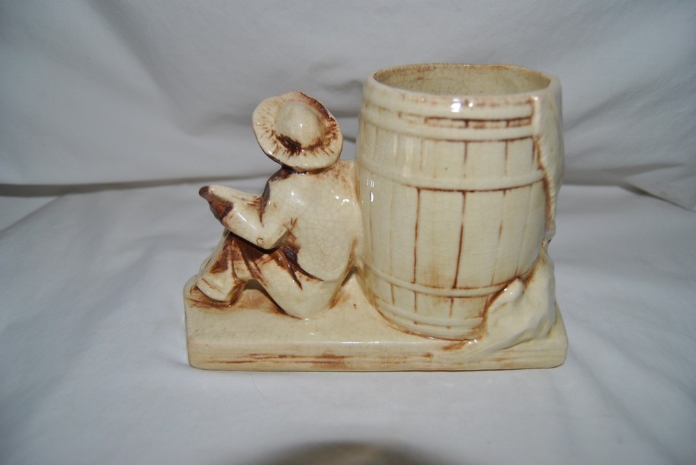McCoy Pottery Banana Man Playing Guitar