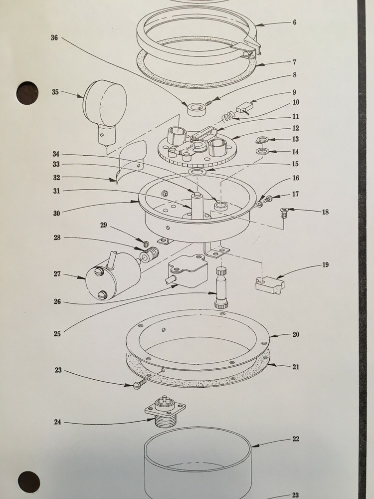 Grimes G-7740A Parts Breakdown Instruction Sheet
