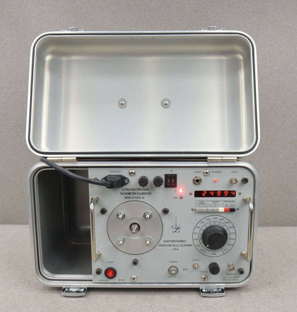 Quantum Dynamics N-11-ECS/3C Ultra High Precision Tachometer Calibration System