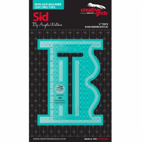 Creative Grids Machine Sewing and Quilting Tool Ruler Sid CGRQTA9