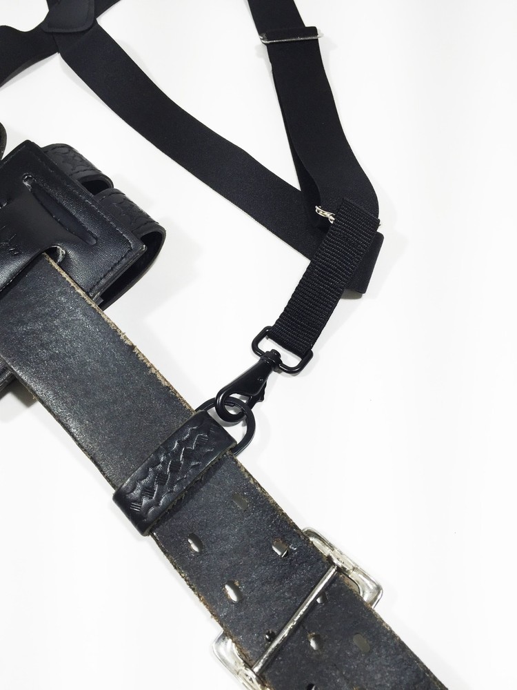 48" Duty Belt Over/Under Side Suspenders