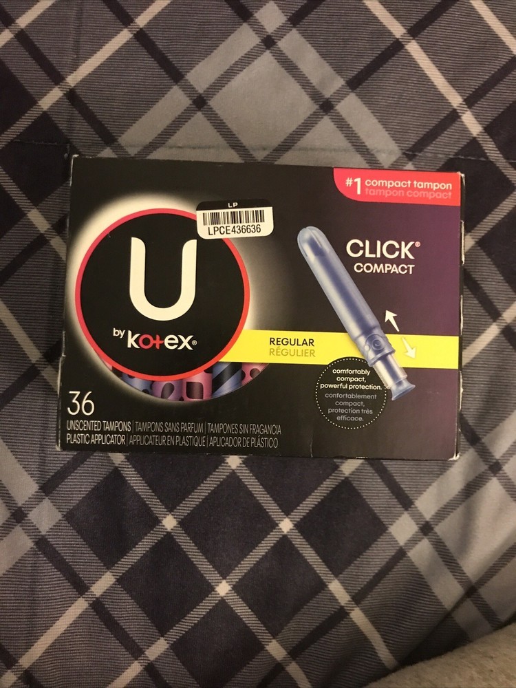 U By Kotex Regular- 36 Unscented Tampons