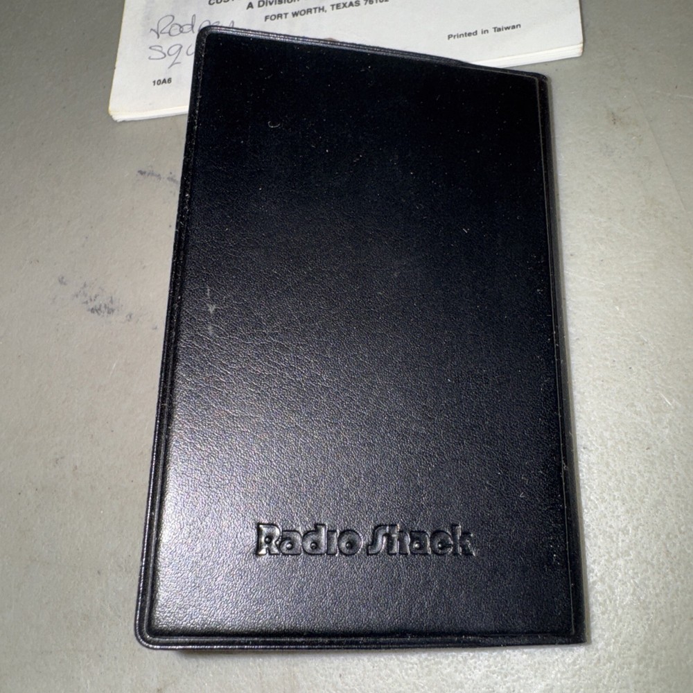 RadioShack Mity Thin Calculator & Directory EC-320 Works Great!