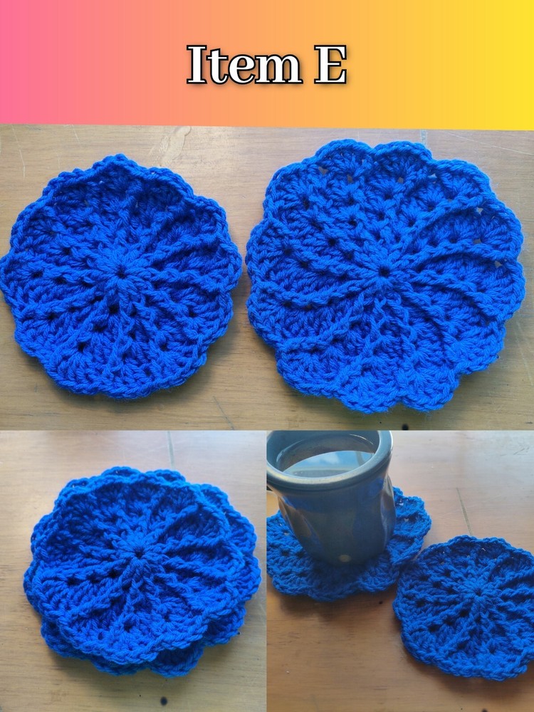 Hotpad/Doilie Set Of 2