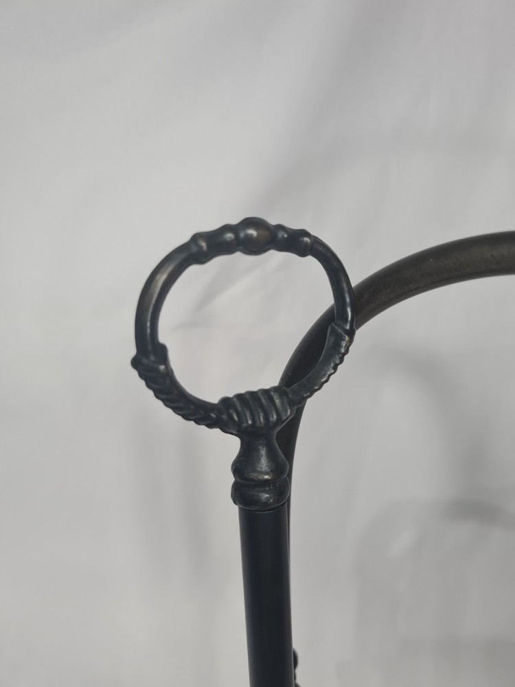 Statement Industrial Campaign Desk Lamp | Solid Heavyweight Task Light | 56cm