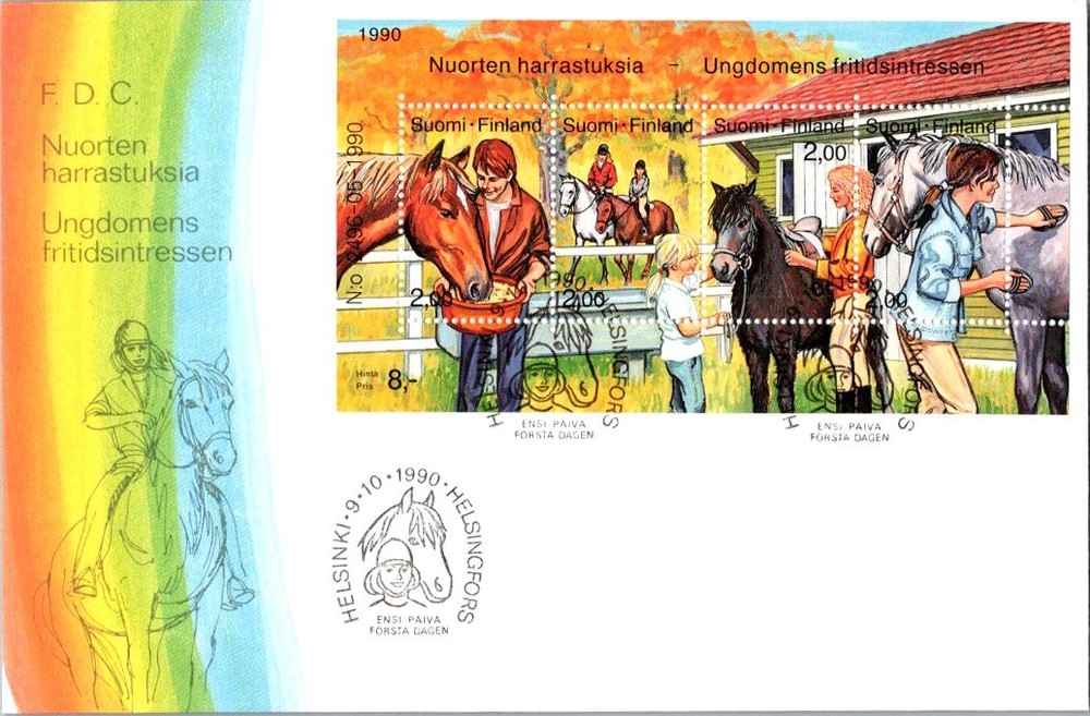 Finland Scott 826 Unaddressed.