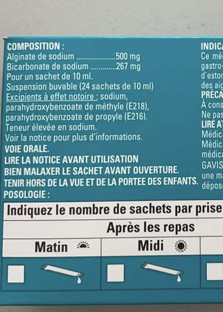 Gavs$con Mint Liquid Solution 24Sachets Travel Size -EXP：06/2026