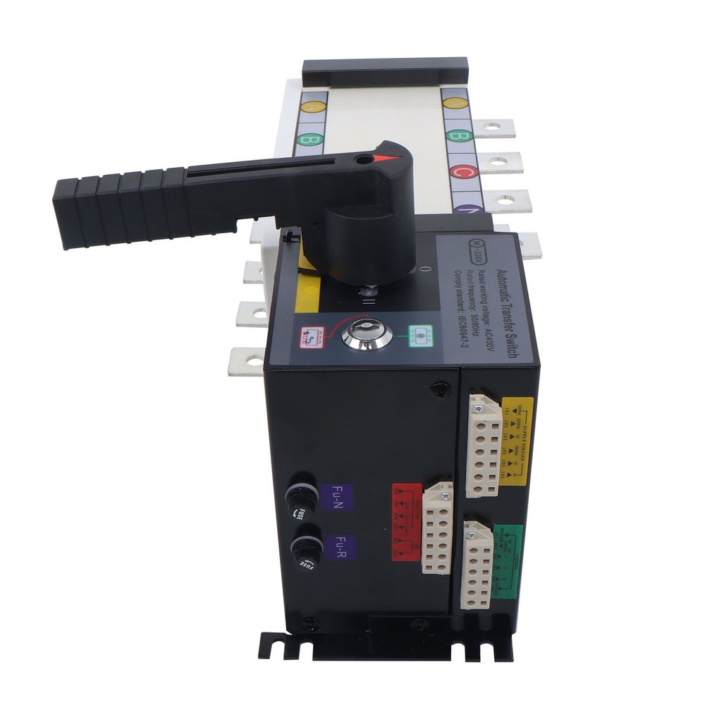 250A 4P Automatic Transfer Switch 110/220V 3S Switch Time Grid/Generator