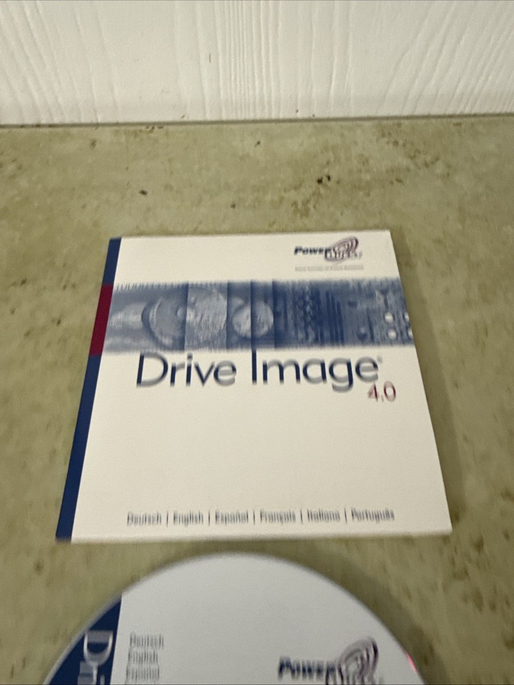 Drive Image 4.0 User Guide Computer Software