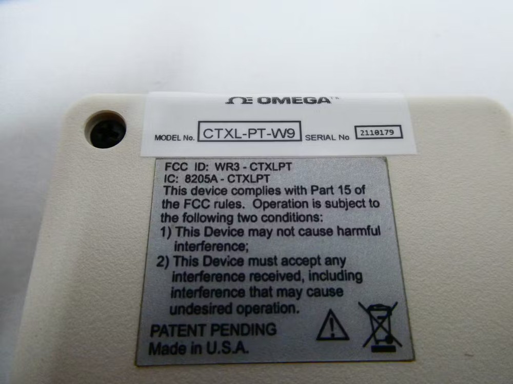 Omega CTXL-PT-W9 Wireless Temperature/humidity Transmitter