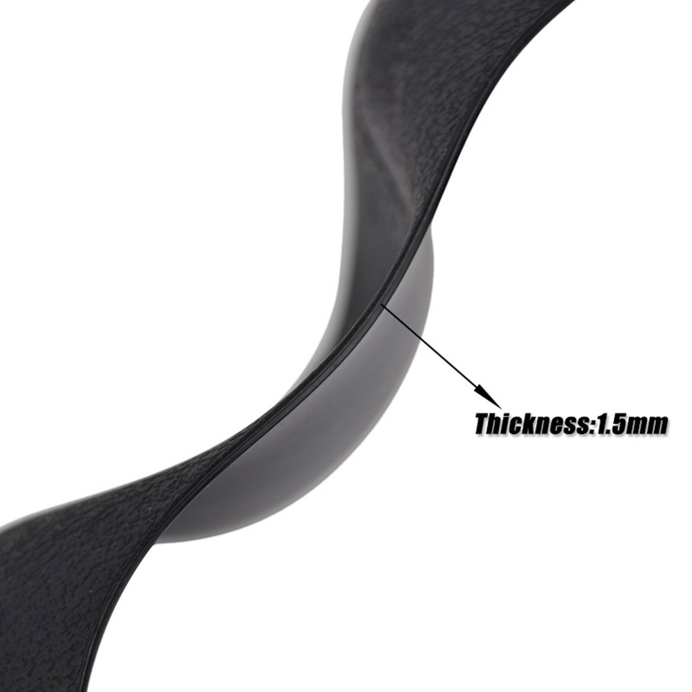 14-16" Leather Texture Car Steering Wheel Cover Protector Universal Silicone