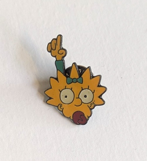 MAGGIE SIMPSON WITH HER PACIFIER - RARE PIN