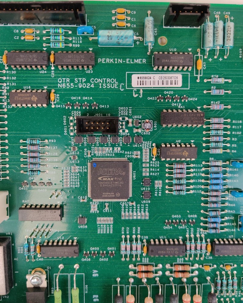 PerkinElmer Clarus GC N6559024 issue C QTR Step Controller Board PCB
