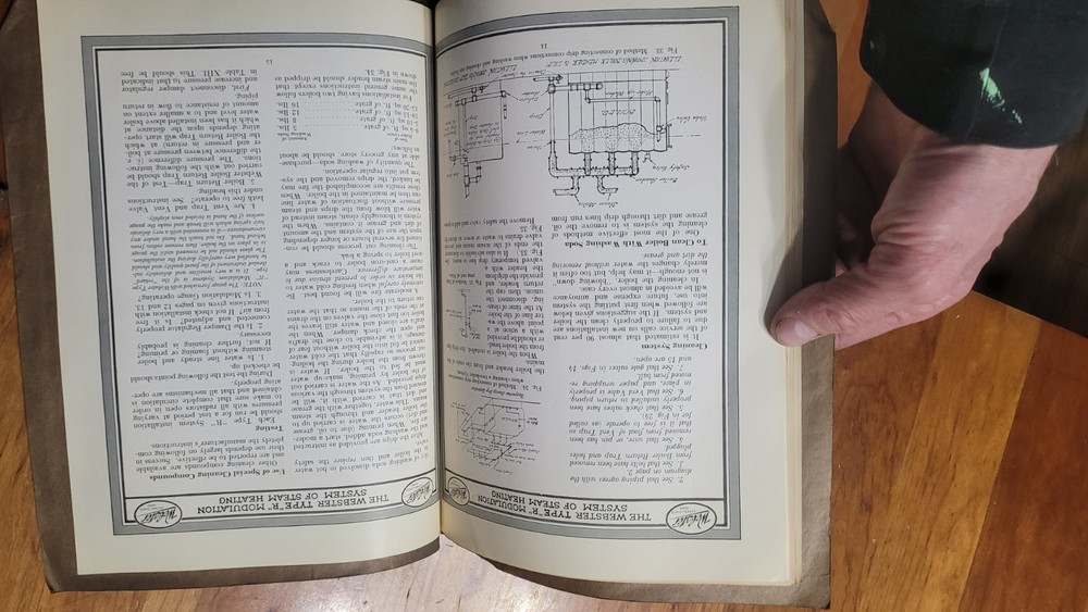 Antique Plumbing Steamfitter Heating Warren Webster