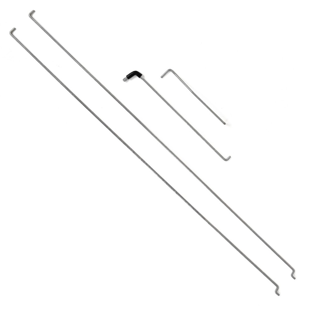 Tailgate Latch Release Rod 4-Pc Set 1983-1996 Bronco