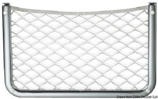 Osculati Framed Storage Net 345 X 220 mm