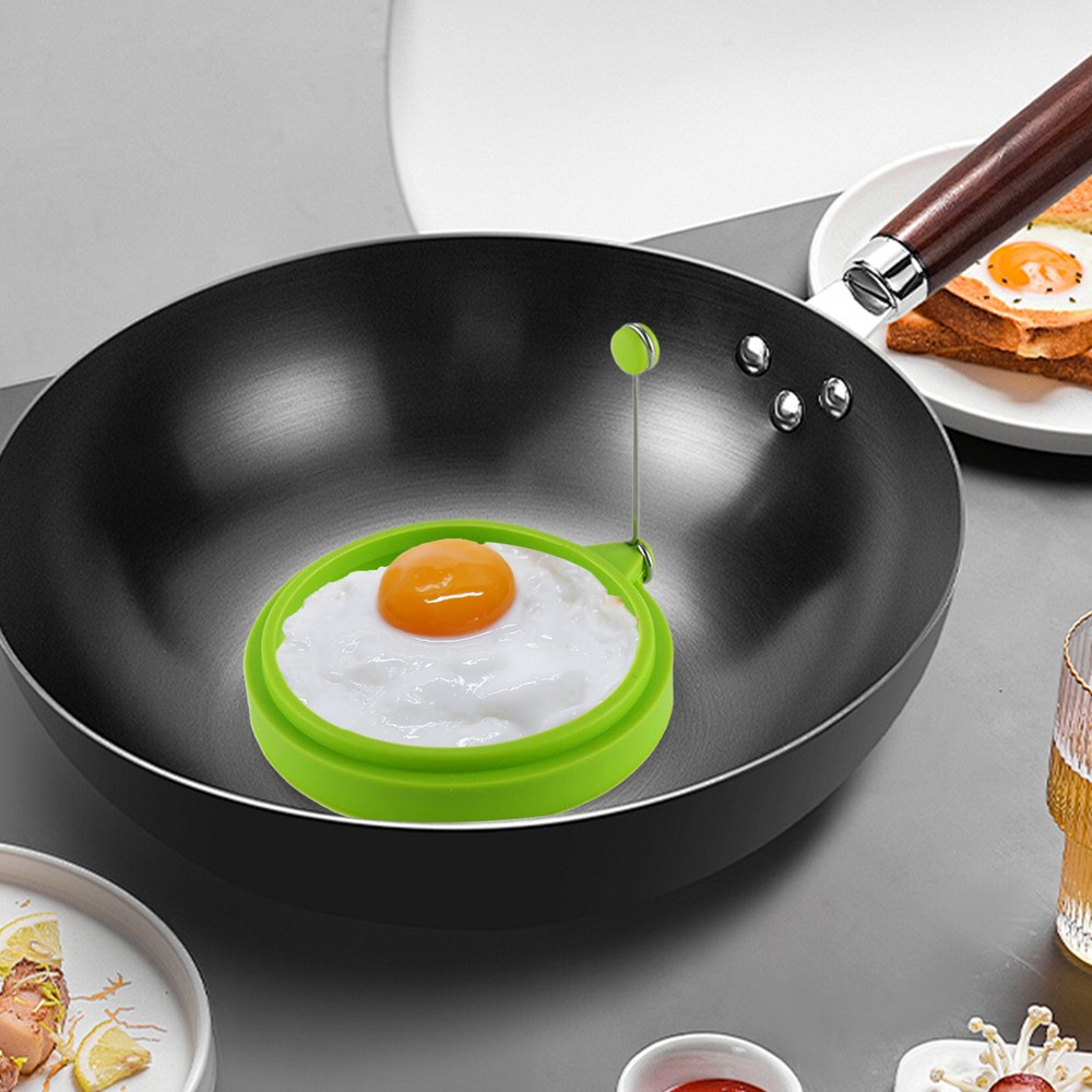 Silicone Egg Fried Mold Ring Non-stick Pancake Maker Kitchen Cooking Tool