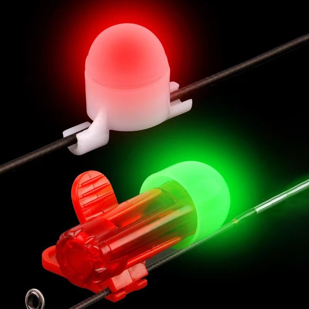 Plastic Fishing Bite Alarms with Adaptive Static State and LED Indicator