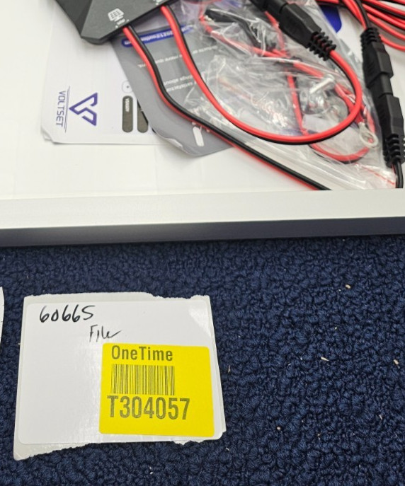 Voltset VSA20 VSA20Y Solar Panel Hardware / 20W / Charge Controller