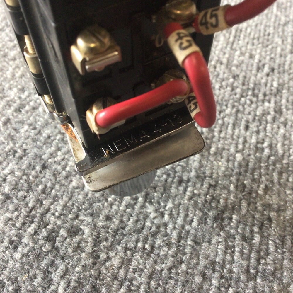 Cutler Hammer 2 Position Locking switch Used