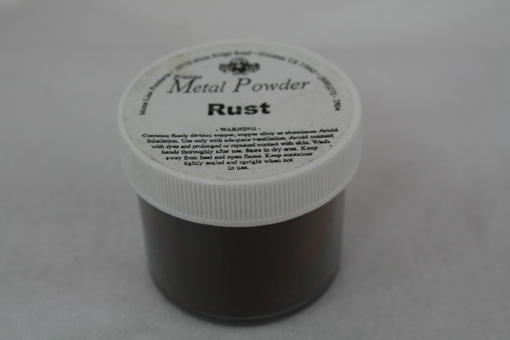 Precious Metal Powder -RUST- 1 oz Jar