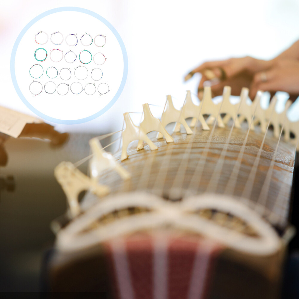 21PCS Delicate Strings Full General Guzheng Strings 1- 21 Strings for Show