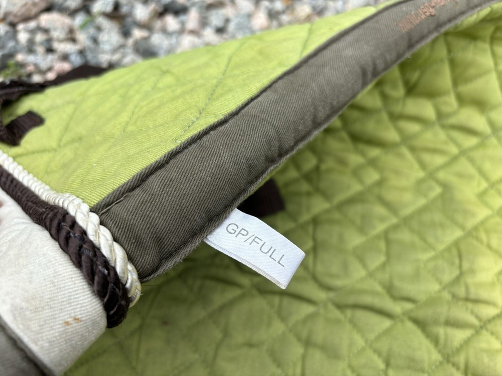 USG GP/Full Green Saddle Blanket
