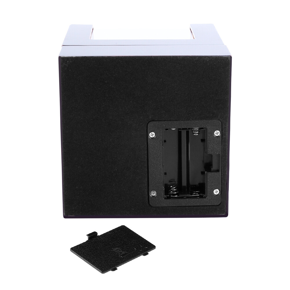 Automatic Leather Single Watch Winder Box Storage Display Case Box Quiet Motors