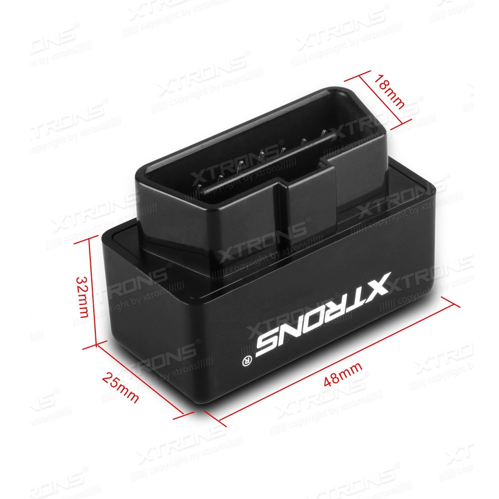 XTRONS OBD2 OBDII Scanner Bluetooth Scanning Tool Adapter for Android Car Stereo