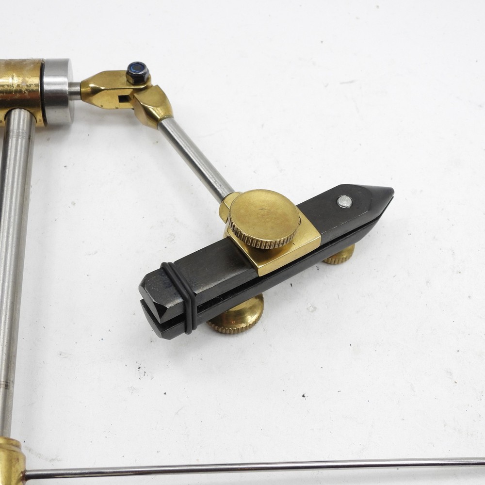 Rotary Fly Tying Vise. Unknown Maker. Made in India.