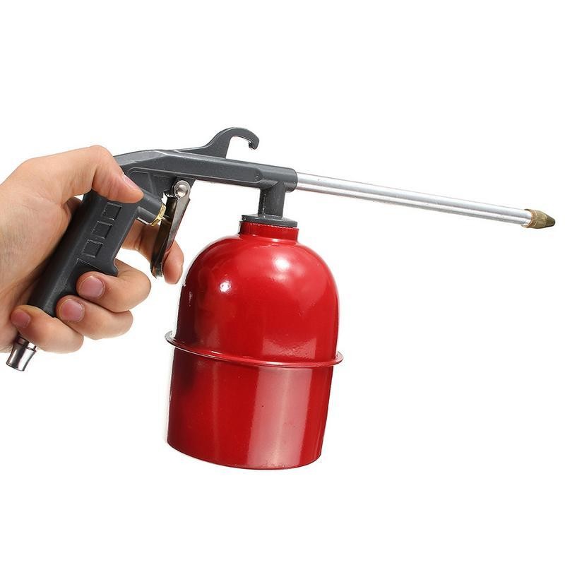 Car Auto Engine Cleaning Solvent Air Sprayer Degreaser Siphon Tools Gray Ss