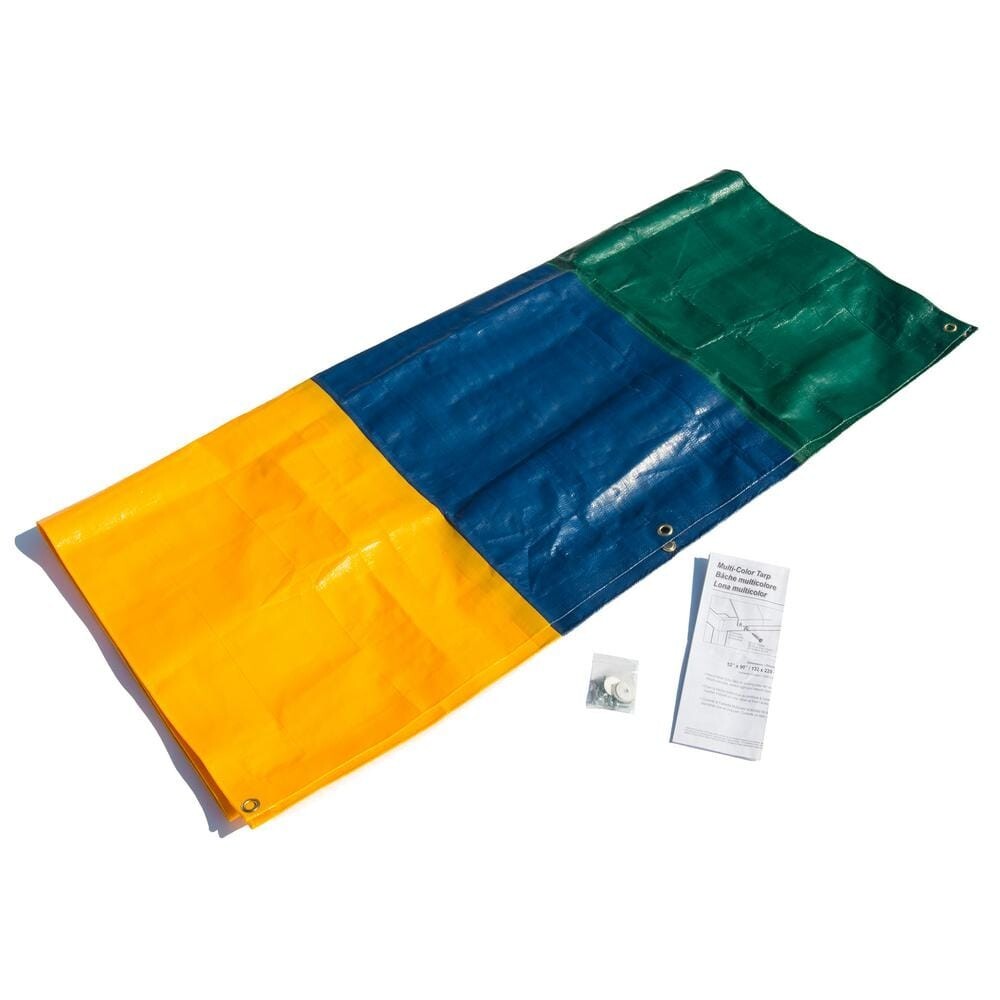 multi-color canopy kit | tarp replacement swing set playground playset slide sun