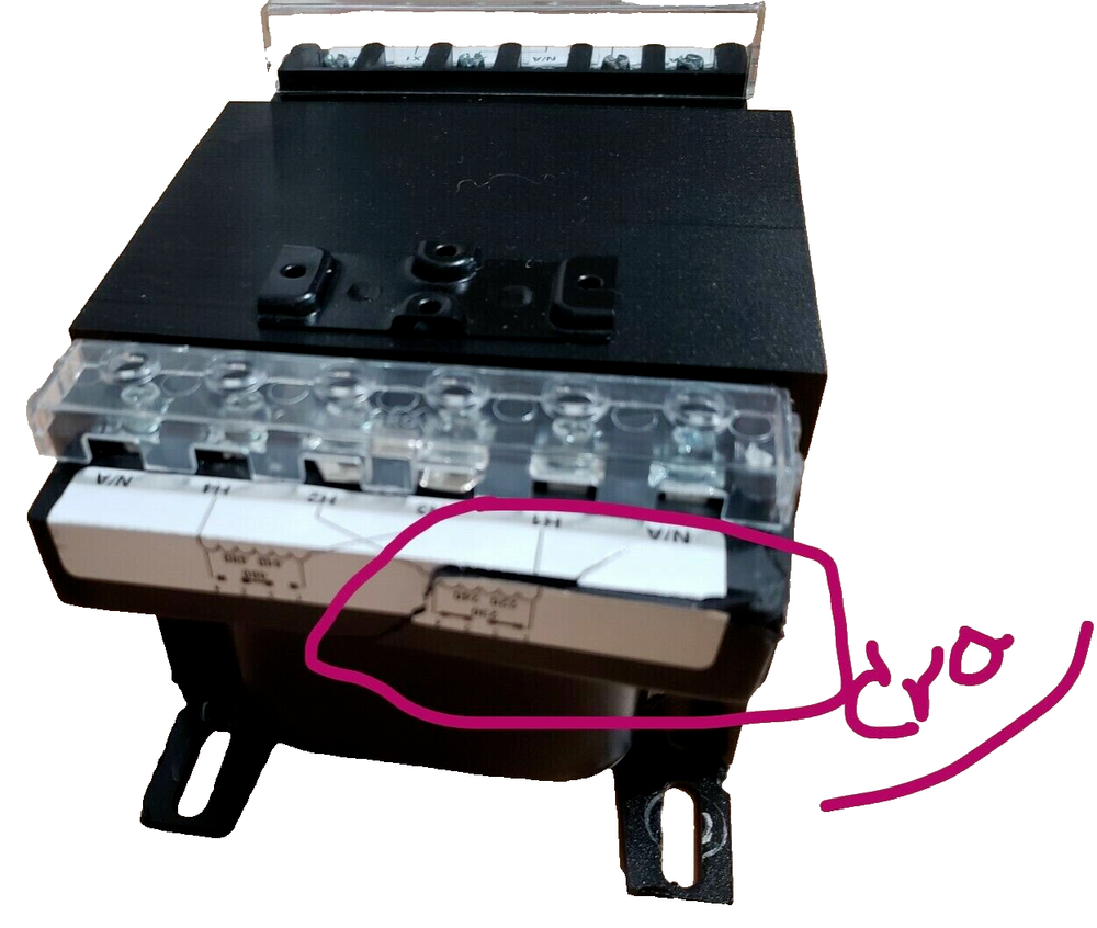 ( QTY:1) EATON C0750E2A CONTROL TRANSFORMER