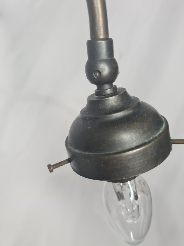 Statement Industrial Campaign Desk Lamp | Solid Heavyweight Task Light | 56cm