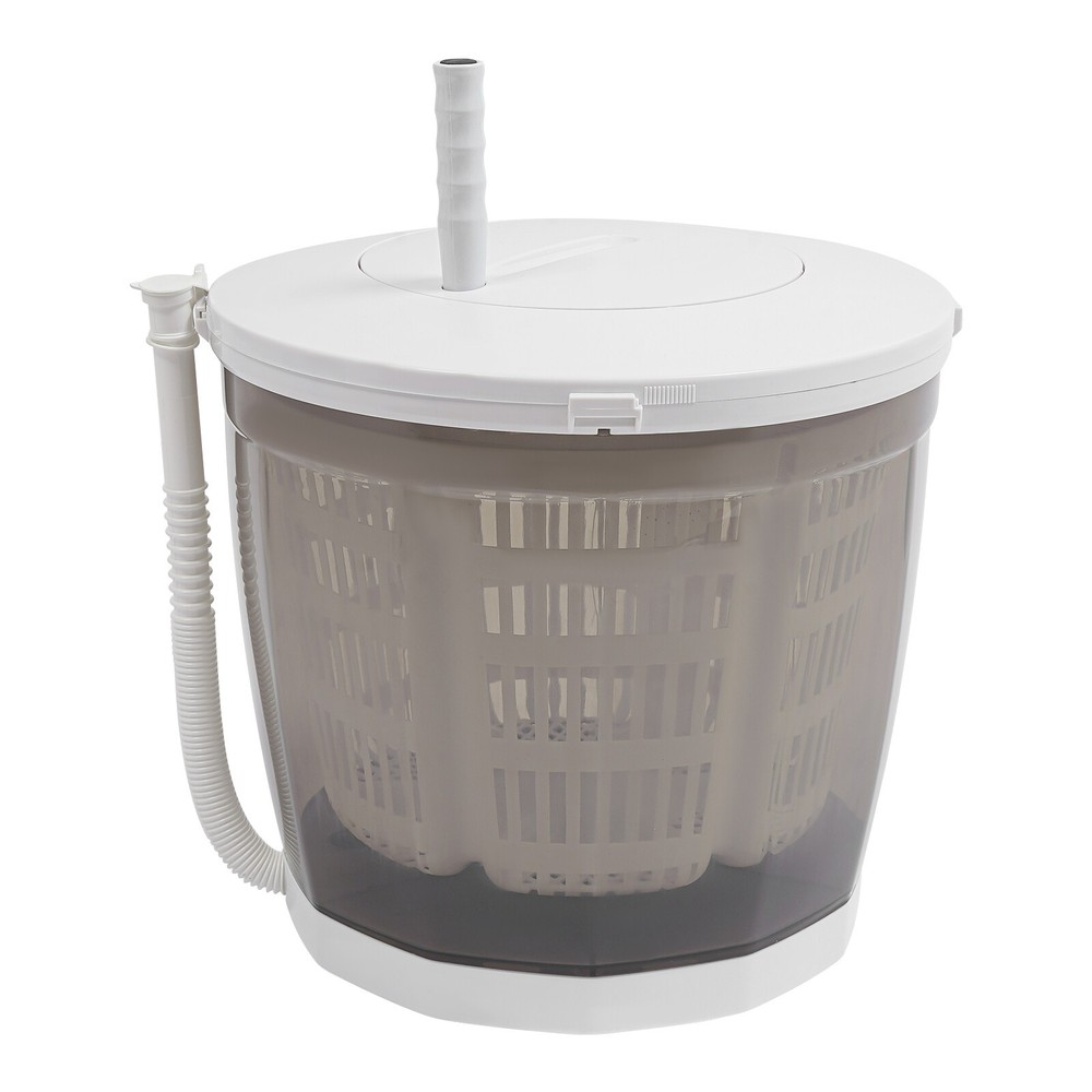 2-in-1 Mini Manual Portable Washing Machine with Spin Dryer Function