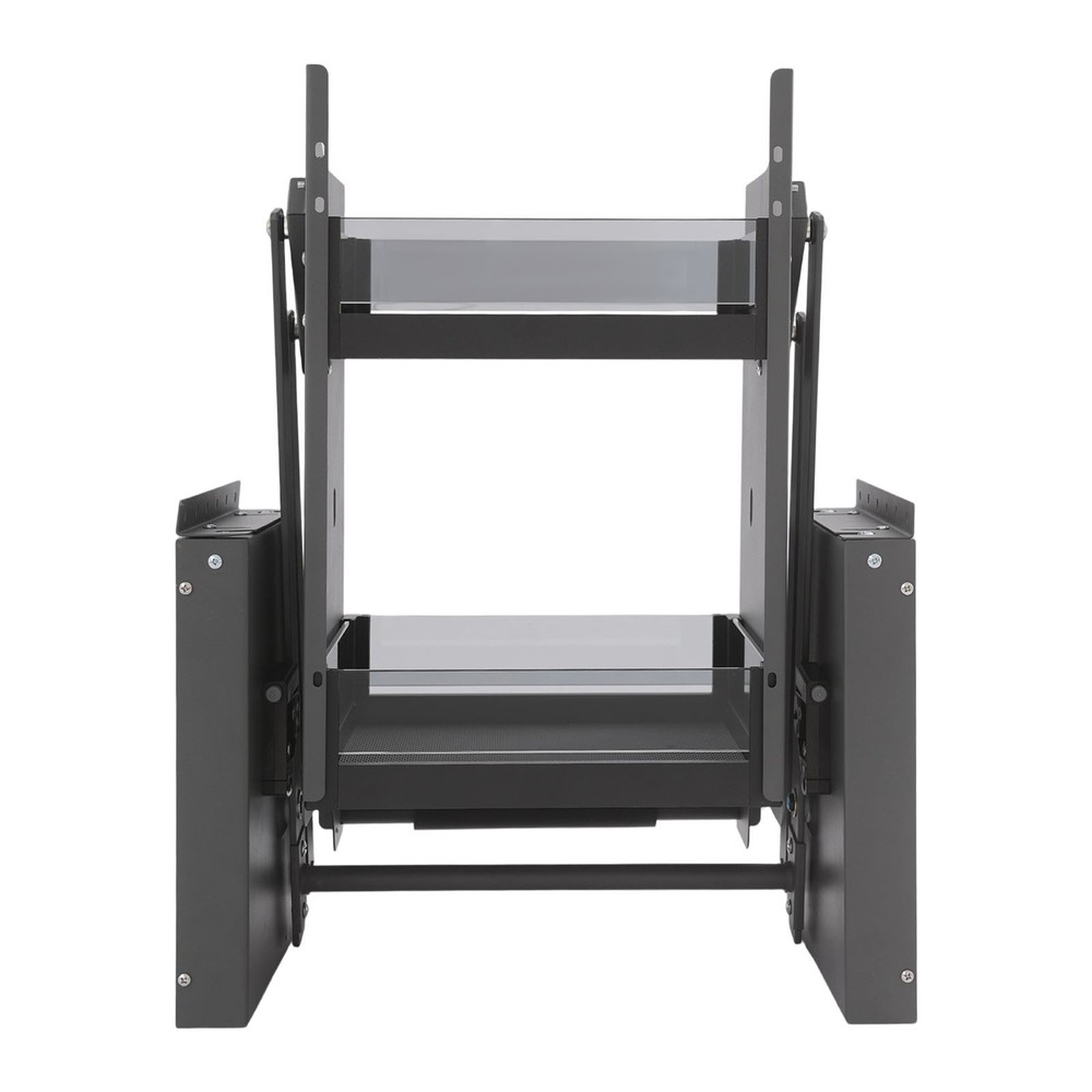 2-tier 41*28*54cm Cabinet Pull-down Shelf Pull-down Dish Rack Space-saving