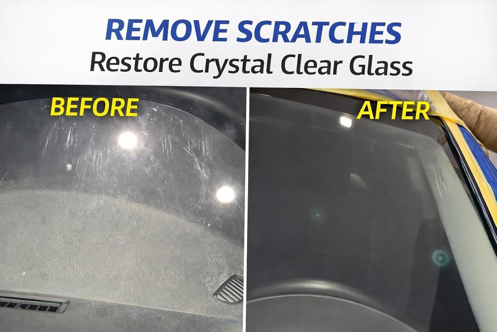 100ml Ultra-Fine Cerium Oxide Glass Polishing Solution - Fast, Efficient Finish