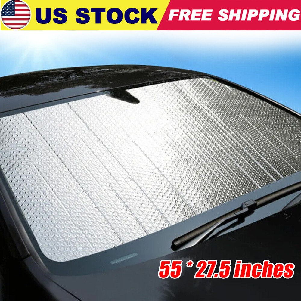 Foldable Car Windshield Front Window Sun Shade Cover Visor UV Block Protector