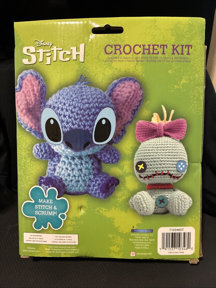 Disney Stitch & Scrump Crochet Kit