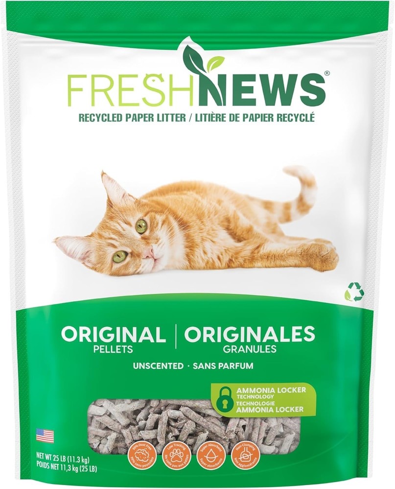 Biodegradable 25lb Cat Litter Pellets