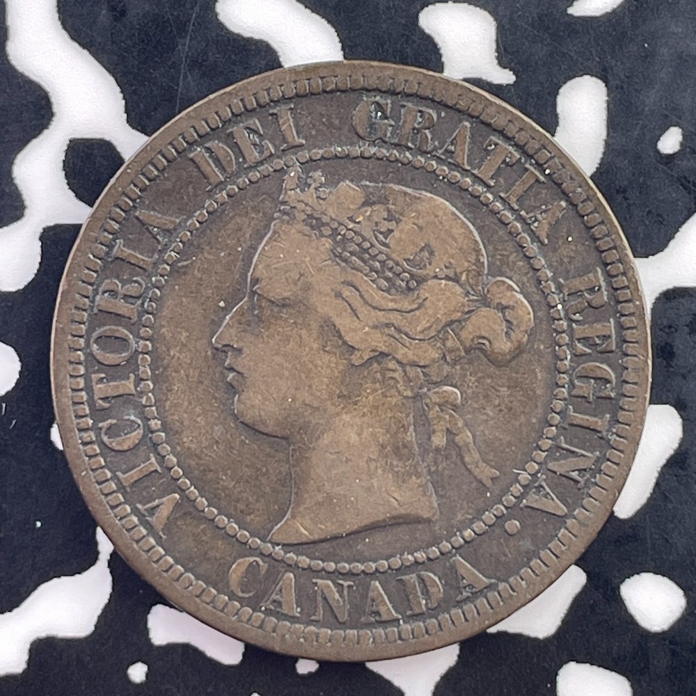 1876-H Canada Large Cent Lot#C8005