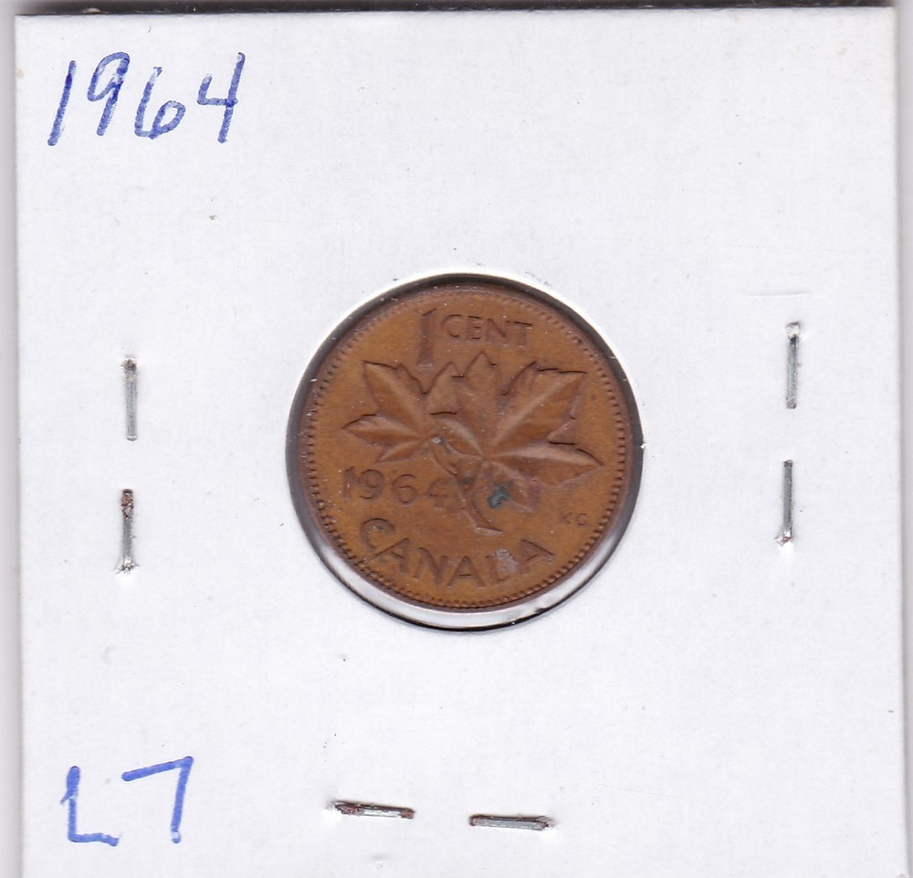 1964 Canada Cent L7