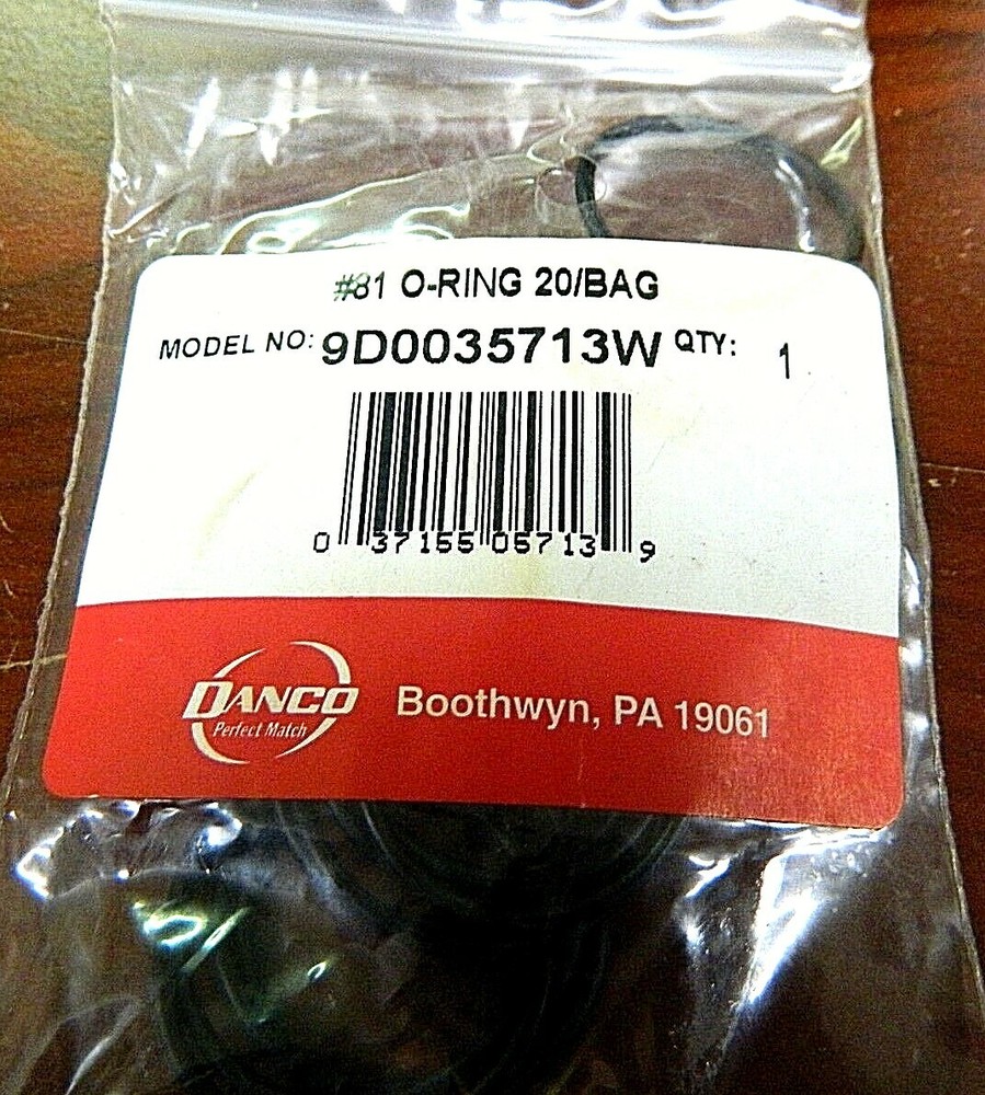 Danco #81 O-Ring for Faucet (100-Pack)